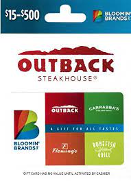 Cardcash verifies the gift cards it sells. Amazon Com Bloomin Brands 50 Gift Card Gift Cards