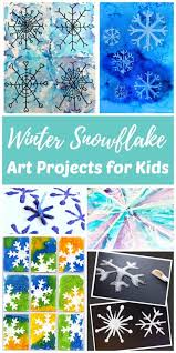 The Best Winter Art Projects For Kids And Teens Winter Crafts For Kids Snowflakes Art Kids Art Projects