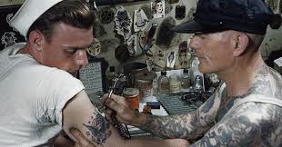 Tattoos on the head or neck, including in or around the mouth area, are prohibited. Navy Embraces Body Art Adopts Liberal Tattoo Policy