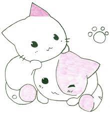 The cat ear hat is very common in anime and manga. I M Going To Draw This Cute Anime Cat Cute Cat Drawing Cat Drawing