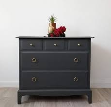 Vintage 5 Drawer Chest Of Drawers By Stag Lovingly Hand Painted This Would Look Fab In A Bedroom Howe Stag Furniture Chest Of Drawers Vintage Chest Of Drawers