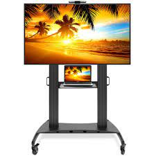 Shop.alwaysreview.com has been visited by 1m+ users in the past month Rolling Tv Stand Mobile Tv Cart For 60 100 Flat Screen Led Lcd Oled Plasma Curved Tv S Universal Mount With Wheels Walmart Com Walmart Com