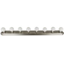 Also set sale alerts and shop exclusive offers only on shopstyle. Sunlite 45300 Su Bathroom Vanity Light Fixture 48 Globe Style Wall Fixture 8 Lights Brushed Nickel Finish Buy Online In Antigua And Barbuda At Antigua Desertcart Com Productid 36077882