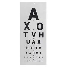 Mcp Eye Vision Chart Buy Mcp Eye Vision Chart From Amazon Co Uk