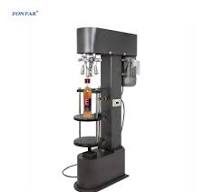 Semi Automatic Olive Oil Whisky Aluminum Lid Capper Locking Closing Screw Cap Sealing Capping Machine