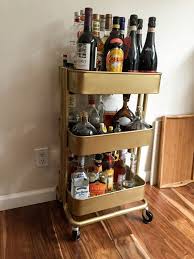 Bar Cart Ikea Hack This Fairy Tale Life Ikea Bar Ikea Bar Cart Bar Cart Decor