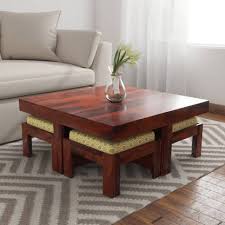 Find a great selection of wood coffee tables, metal accent tables, storage tables & more. Induscraft Sheesham Wood Solid Wood Coffee Table Price In India Buy Induscraft Sheesham Wood Solid Wood Coffee Table Online At Flipkart Com