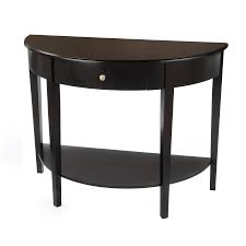 Acme joey half moon console table in gray oak and gray walmart usa. Half Round Sofa Table Ideas On Foter