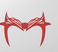 scarlet witch tiara" 3D Models to Print