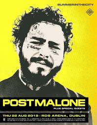 ☆ Post Malone ▪︎ RDS Arena ▪︎ August 22nd ➤ Tickets