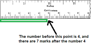 Decimal rulers can be based on any measuring system but are usually based on either the english measurement system inches (in) or the metric measurement system of millimeters (mm), centimeters (cm) and 'click here' to view how to read fractional rulers based on the english (inch) system. How To Read Metric Rulers Video Lesson Transcript Study Com