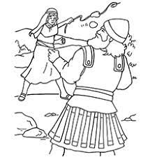 David and goliath coloring book. Top 25 David And Goliath Coloring Pages For Your Little Ones