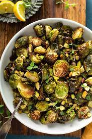 Kosher salt and freshly ground black pepper. Balsamic Roasted Brussel Sprouts With Bacon Lemon Blossoms
