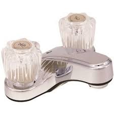 I've priced everything out at home depot and lowes and found that for all of the faucets, fixtures, hardware (towel rods, toilet paper holders etc.,) we will come in at about $1000 at home depot. Proplus Part 350200 Proplus 4 In Centerset 2 Handle Bathroom Faucet In Chrome Centerset Faucets Home Depot Pro