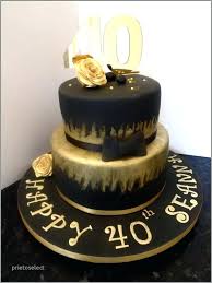 Birthday Cake Male 40th Birthday Cake Man New Black And Gold For Image Birthday Cakes Ma 40th Birthday Cakes 40th Birthday Cakes For Men Birthday Cakes For Men