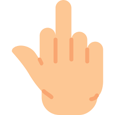 Download Middle Finger Vector Svg Icon 5 Svg Repo SVG, PNG, EPS, DXF File