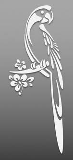 Vogel Ausschnitte Kunst Islamische Grafik Papagei Vogel Stempel Clipart