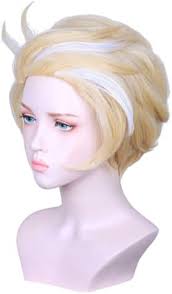Amazon.com: C-ZOFEK Short White Cosplay Wig for Women Halloween Costume  (white) : Clothing, Shoes & Jewelry