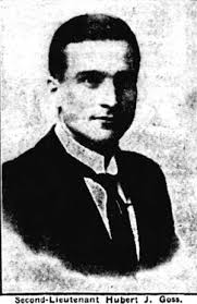 A new piece of research added to the Roll. Second Lieutenant Hubert John  Goss MC, from Alsager, serving with the Cheshire Regiment. Born in Alsager  in 1891 Hubert John Goss was the