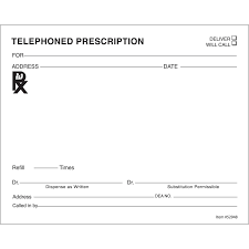 Medication and strength, amount to be taken, route. Blank Prescription Form Template 7 Templates Example Templates Example Prescription Pad Medical Prescription Doctors Note Template