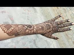 Unique Floral Dulhan X2f Bridal Henna Design X2f Latest Bridal Mehndi 2018 Youtube Bridal Henna Designs Bridal Mehndi Designs Henna Designs
