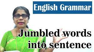 If you're confused by the unusual arrangement of letters before you, you can use a. Learn English Grammar Jumbled Words Into Sentence Basic English Grammar For Kids Youtube