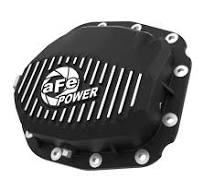 aFe POWER Pro Series Rear Differential Cover Black w/ Machined Fins