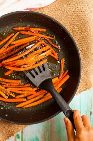 Julienned carrots isolated on a white background — stock. Sauteed Carrots In Maple Thyme Glaze My Pure Plants