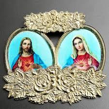 A devocao ao coração de maria se desenvolveu, na igreja, paralelamente com a devocao ao coração de jesus. Kit Sagrado Coracao De Jesus E Maria 5 Lindos Presentes Artigos Religiosos Catolicos Cruz Terra Santa