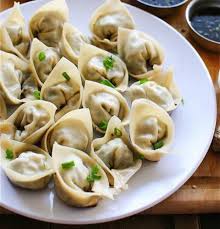 Scrumptious Shrimp Wontons Recipe Recipes Food Pork Dumpling