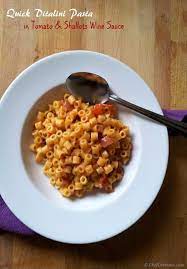 Sharing With You Very Easy Delicious And Yet Very Fine Pasta Recipe Ditalini Pasta In Tomato And On Recipes With Ditalini Pasta Ditalini Pasta Pasta Recipes