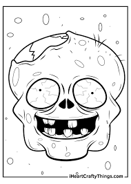 Halloween scooby doo coloring sheets freea8ef. Printable Zombie Coloring Pages Updated 2021