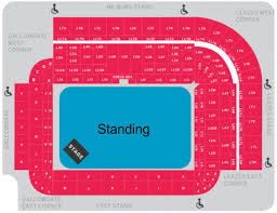 st james park newcastle seating plan