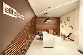 Miami Modern Scandinavian Medical Office Dkor Interiors Inc Archinect Office Interior Design Modern Reception Desk Design Inspirational Office Decor