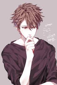 With his short red hair, pale skin, sharp golden eyes, and an adorable smile, he appears innocent and sweat. Hot Anime Guy Hairstyles