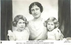 RPPC-Her Majesty,The Queen and T.R.H. the Princesses Elizabeth & Margaret ,  Tuck