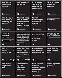 Oggi tornano i video di gruppo in grande stile dato che vi ho finalmente portato. Cards Against Humanity Everywhere I Go