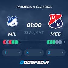 Both teams try to perform well in primera a. Millonarios Fc Independiente Medellin Live Score Stream Odds Stats News