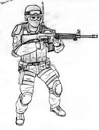 soldier with gun drawing clip art library comment faire des pains de savon au sel coloriage