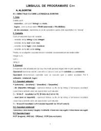 Programatorul poate partitiona o aplicatie in bucati manevrabile prin definiri de tipuri noi, care corespund mai bine la conceptele aplicatiei. Proiect Limbajul De Programare C Limbaje De Programare 1804