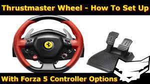 So i just bought the thrustmaster ferrari 458 spider italia racing wheel. Thrustmaster Ferrari 458 Spider Wheel Setup Forza 5 Settings Youtube