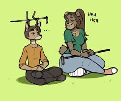 Tail Blazer Booty Baron On Twitter Since Hollecchi Posteed That Cute Deer And Honey Drawing I Thought I Would Share A Doodle I Did Of The Two They Make A Veryy Cute Couple Step by step drawing tutorial on how to draw a baby deer aka fawn. tail blazer booty baron on twitter