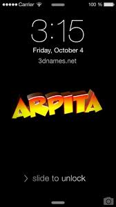 Preview Of Black Background For Name Arpita @dev microsoft @title photo example: preview of black background for name