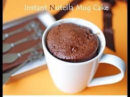 Recette Mug Cake Nutella Facile Et Rapide Youtube Recette Mugcake Recette Mug Cake Nutella Gateau Dans Une Tasse