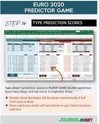 The 2021 uefa european championship will be the 16th edition of the tournament and will be held in 11 countries. Js801 Ss Xl Uefa Euro 2020 2021 Predictor Game Journalsheet