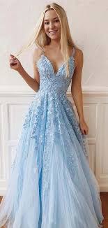 Light Blue Prom Dress 2020 Evening Dress Winter Formal Dress Pagean Promcoming In 2020 Light Blue Prom Dress Blue Lace Prom Dress Prom Dresses For Teens