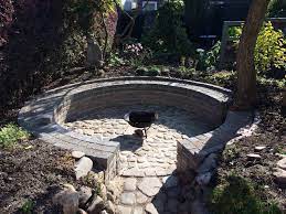 de zitkuil in onze tuin tuin ideeen tuin vuurplaats achtertuin