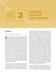 The new economic policy (nep) (malay: Prestasi Ekonomi Dan Prospek