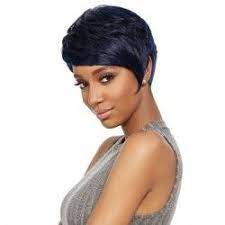 Outre Duby Wig Pixie Vogue Color Deep Blue Wigs Wigs For Black Women Human Hair