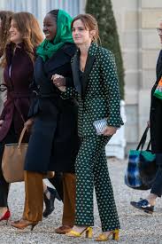 Paolo roversi shot the calendar in may, which features british actresses claire foy, mia goth and emma watson, american actresses indya moore, yara shahidi, and kristen stewart, chinese singer chriss lee. Emma Watson In Blue Flower Gown In Paris Emma Watson Fashion Photos